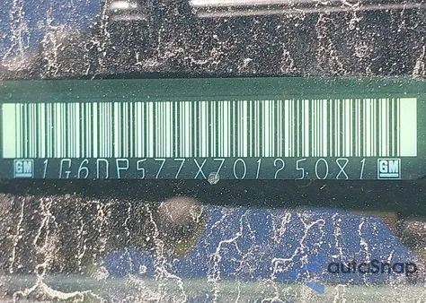 2007 Cadillac Cts Standard from USA, damaged, VIN 1G6DP577X70125081